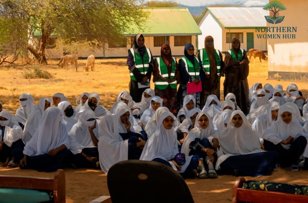 Community session at a Wajir school compound